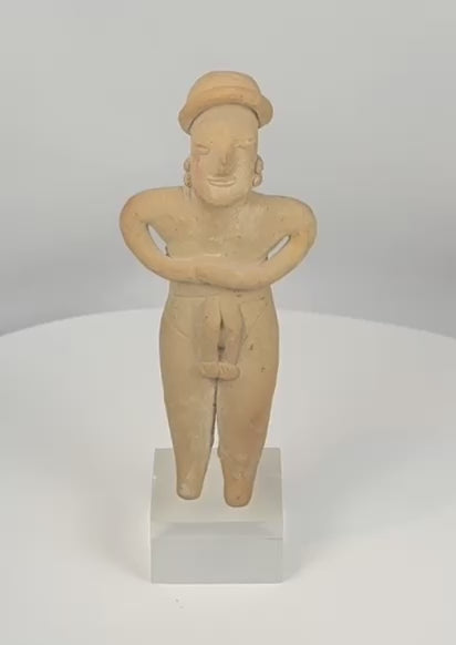 Pre-Columbian Colima Standing Figure | West Mexico | Circa 300 BCE