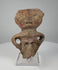 Pre-Columbian West Mexican terracotta figurine fragment with painted facial decoration, circa 300 BCE–300 CE, shown in rotating 360-degree video.