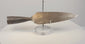 Video showing multiple angles of an 18th-century Indo-Persian forged iron spearhead with broad leaf-shaped blade, tapered socket and aged patina