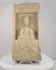 Rotating presentation of Northern Wei Dynasty Buddhist terracotta architectural brick with seated Buddha relief, circa 386–534 CE