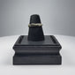 360-degree video of ancient Roman bronze finger ring with incised palm-frond bezel, circa 2nd–4th century CE