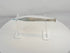 360-degree view of an ancient Roman blue glass candlestick unguentarium, circa 1st–3rd Century AD, showcasing its elongated fusiform body, narrow tubular neck, flared rim, archaeological weathering, iridescence, and exceptional Roman glassmaking craftsmanship.