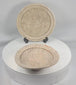 Ancient Roman North African terracotta Kassérine bowls from modern Tunisia shown in a rotating 360-degree view, highlighting their white slip surfaces, concentric molded rims, archaeological patina, and utilitarian forms dating to the 2nd–3rd Century CE. 