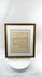 Video view of an original 1826 United States Ordnance Department letter signed by Colonel George Bomford, addressed to Major Mathew Mountjoy Payne, ordering the delivery of 200 pistols and 200 cavalry sabres, shown within a black and gilt conservation frame with archival matting, UV-filtering glass, period handwriting, fold lines, toning, edge wear, and reverse framing labels