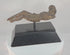 Video showing a 17th-century European Baroque carved wooden crucifix depicting Christ with bowed head, detailed hair and beard, emaciated limbs, carved loincloth, and a naturally aged patina from centuries of devotional use.