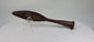 360° rotating view of an 18th-century European socketed spearhead with leaf-shaped iron blade.