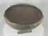 360-degree view of an ancient Pre-Columbian terracotta bowl featuring raised rim lugs, a dark fire-clouded surface, burnished finish, and authentic archaeological patina.