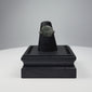 360-degree view of Late Roman–Early Byzantine bronze signet ring with incised cruciform geometric bezel, circa 4th–7th century CE