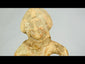 360-degree video of an ancient Mauryan terracotta sculpture from India, circa 3rd century BCE