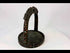 360-degree video of an 18th–19th century Mongol or Tibetan bronze saddle stirrup with dragon motifs and coral-turquoise inlay decoration.