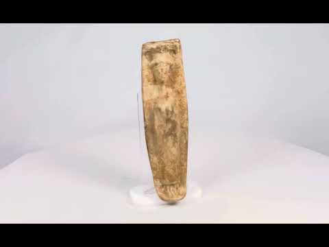 Video showcasing an Ancient Roman terracotta fertility figure, circa 1st–3rd century CE
