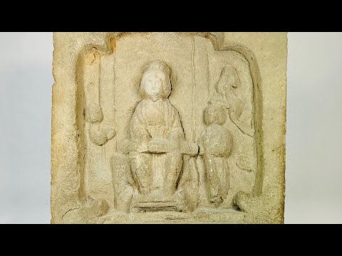 Video explaining the history, origin, and cultural significance of a Ming Dynasty pottery relief brick from 1368–1644.