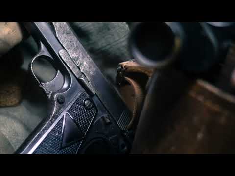 WWII Browning FN 1922 pistol from occupied Belgium — inside a German officer’s sidearm, featuring close-up details of metalwork and grip texture, Relic and Rarity video.