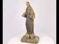 360-degree video of an authentic Spanish Colonial santo hand-carved wooden religious statue from the 18th–19th century