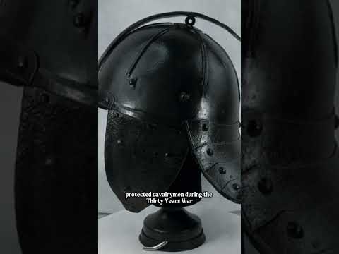 German or Dutch Zischägge (Lobster-Tailed Pot Helmet) | Forged Iron Helmet with Nasal Bar | Circa 1630–1670
