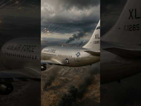 Panneau de soute arrière de Boeing 737 de l'USAF, d'époque, avec insigne militaire | Circa 1970-1980