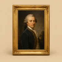 Classical framed portrait representing art galleries and cultural organizations served by Relic & Rarity.