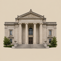Neoclassical museum building representing museums and cultural institutions served by Relic & Rarity.