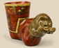 Précolombien | Coupe polychrome à décor anthropomorphe | Pérou | Vers 400-800 apr. J.-C.