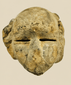 Précolombien | Mésoaméricain | Fragment de masque en pierre | Vers 500-900 apr. J.-C.