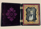 Victorian gentleman daguerreotype portrait in original thermoplastic Union case, circa 1848–1858